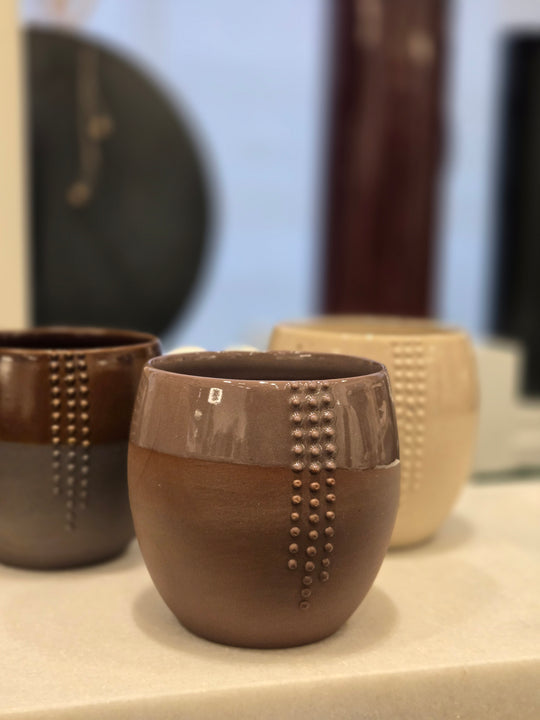 Artisan ceramic cups- set of 3
