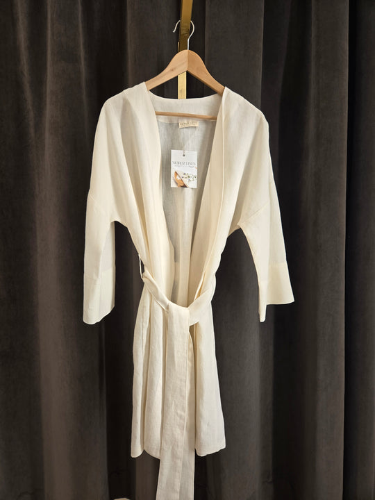 Moroz Linens 100% French/Belgian Linen Robes