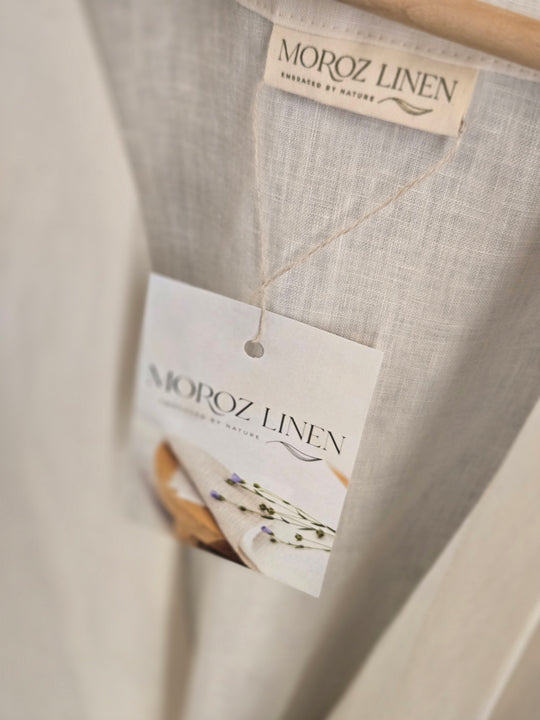 Moroz Linens 100% French/Belgian Linen Robes