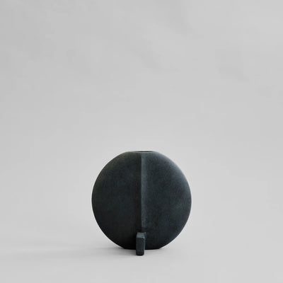 GUGGENHEIM VASE, MINI - BLACK