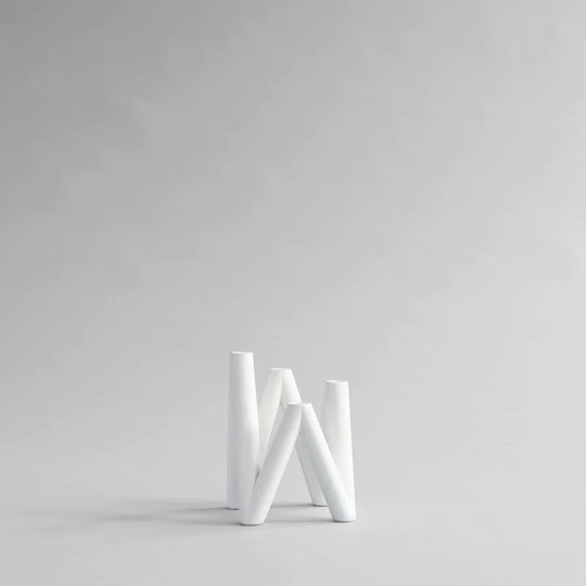 W CANDLEHOLDER - WHITE