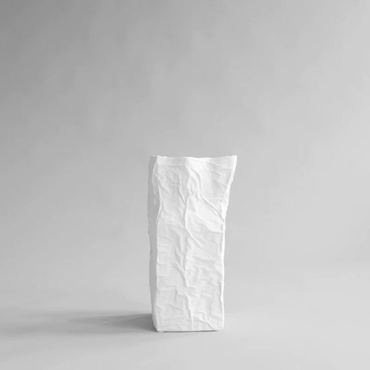 KAMI VASE, BIG - BONE WHITE