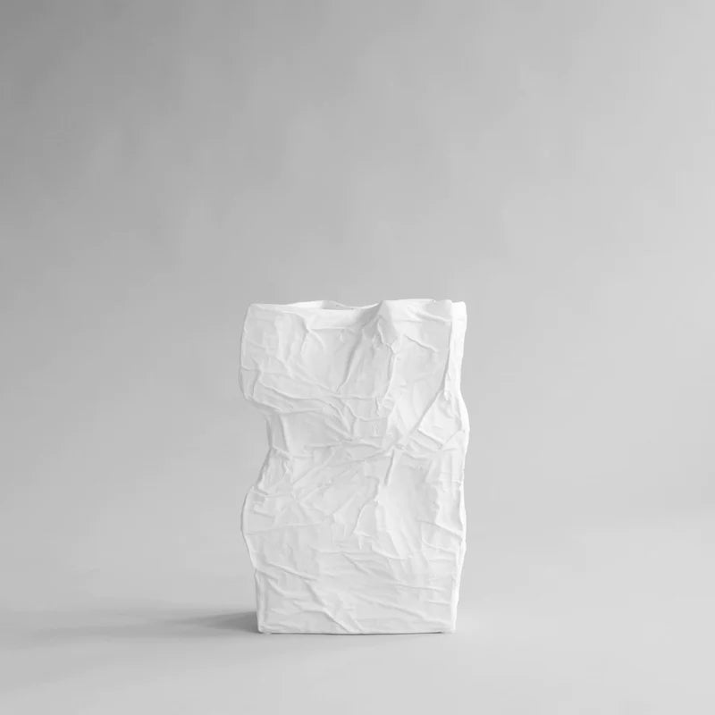 KAMI VASE, BIG - BONE WHITE