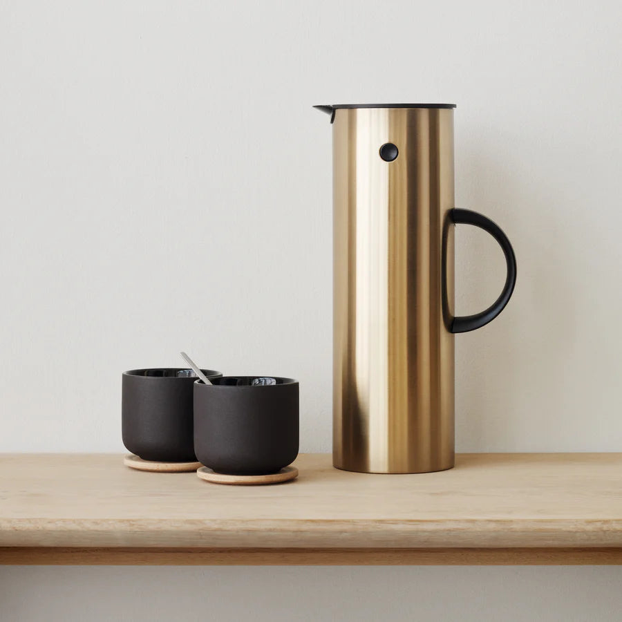 EM77 VACUUM JUG 1L - BRUSHED BRASS