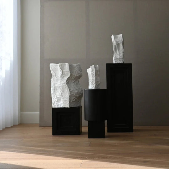 KAMI VASE, BIG - BONE WHITE