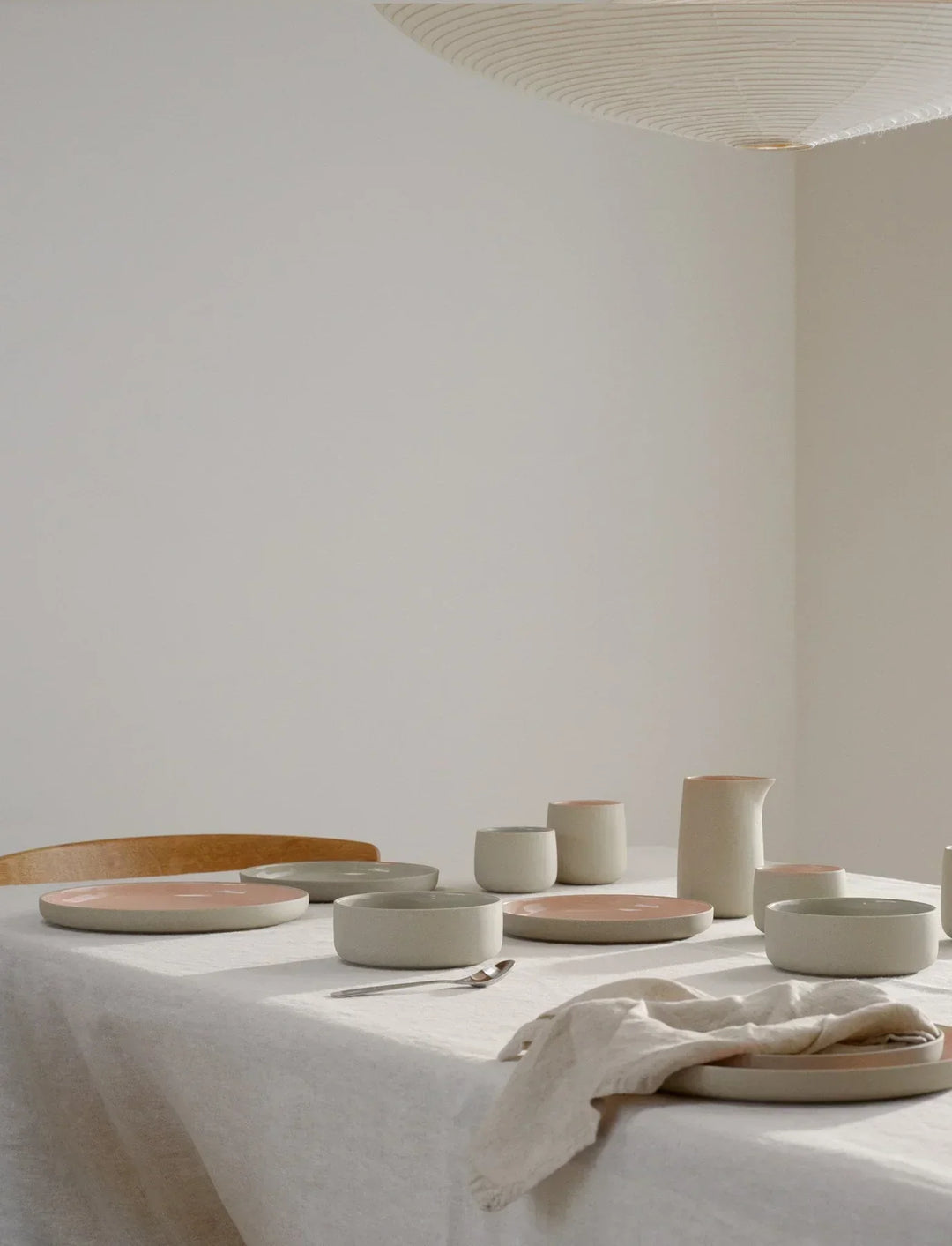 EMMA BOWL Ø 5.31 IN, 2 PCS - GREIGE